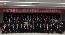 嘉泰公司召開2016年年終總結(jié)暨表彰大會(huì)